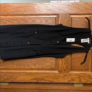 NEW jean button up dress!